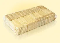 wafle przekładane waniliowo kakaowe wafle przekładane waniliowo kakaowe